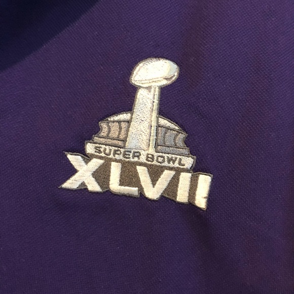 Baltimore Ravens Super Bowl XLVII Golf Polo - Picture 2 of 2